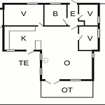 別荘 4 Star Holiday Home In Lemvig *
